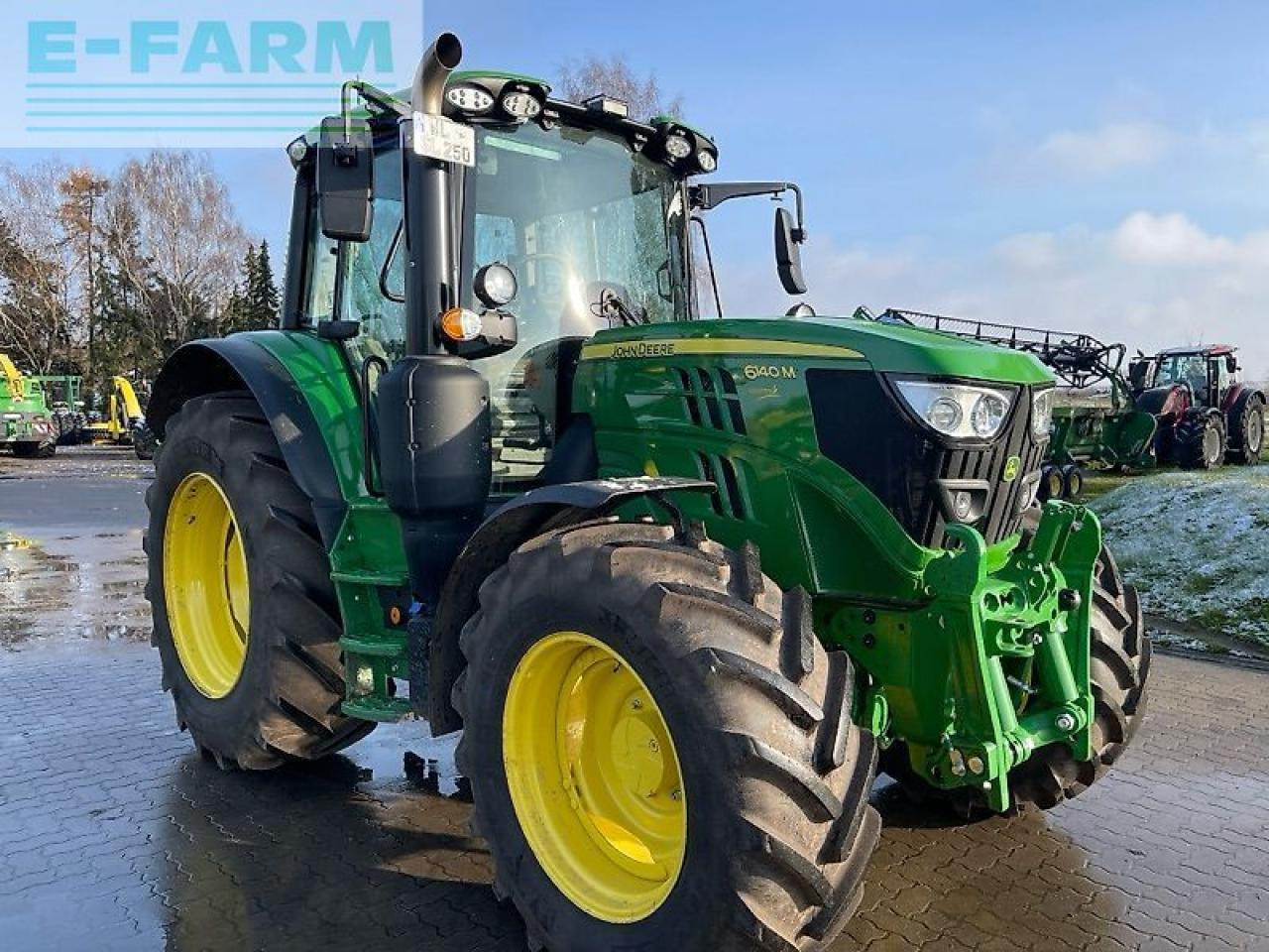 John Deere 6140m - Τρακτέρ: φωτογραφία 4 John Deere 6140m - Τρακτέρ: φωτογραφία 4
