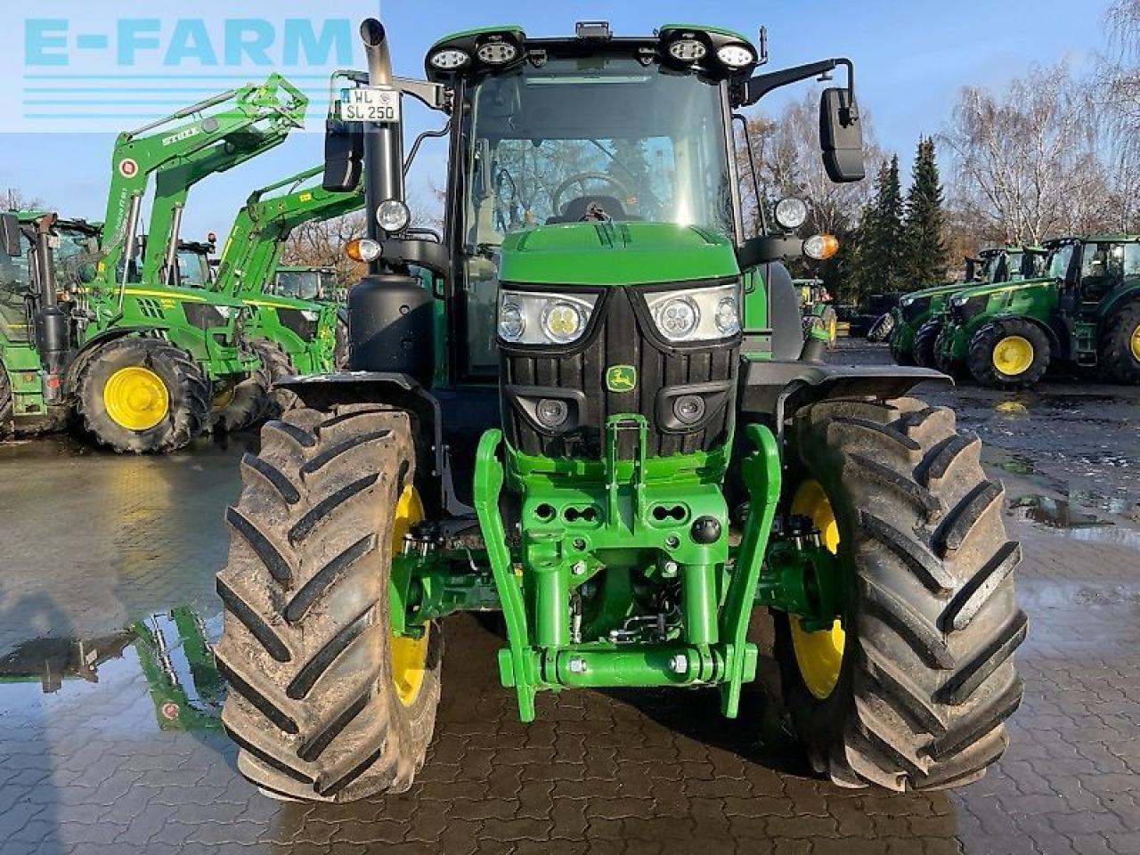 John Deere 6140m - Τρακτέρ: φωτογραφία 5 John Deere 6140m - Τρακτέρ: φωτογραφία 5