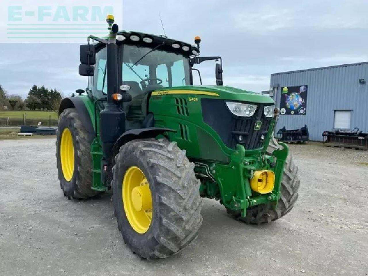 John Deere 6145r - Τρακτέρ: φωτογραφία 2 John Deere 6145r - Τρακτέρ: φωτογραφία 2