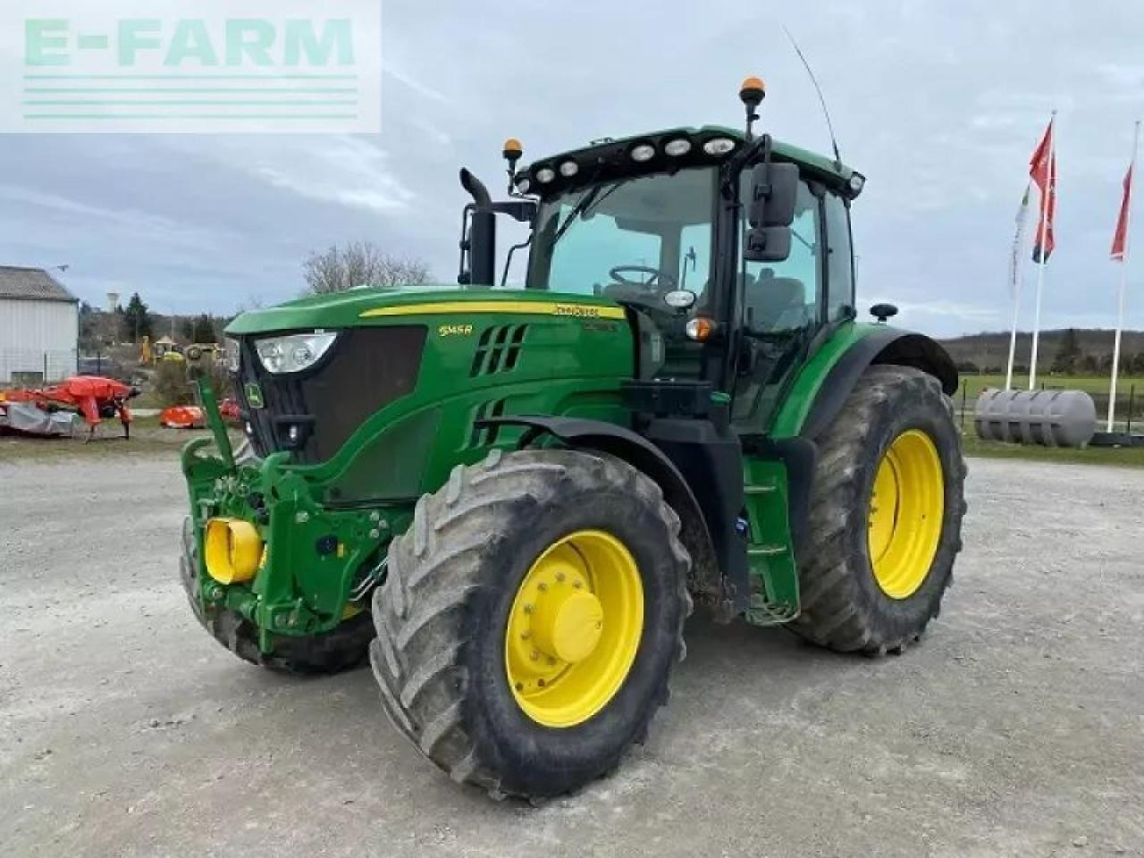 John Deere 6145r - Τρακτέρ: φωτογραφία 1 John Deere 6145r - Τρακτέρ: φωτογραφία 1