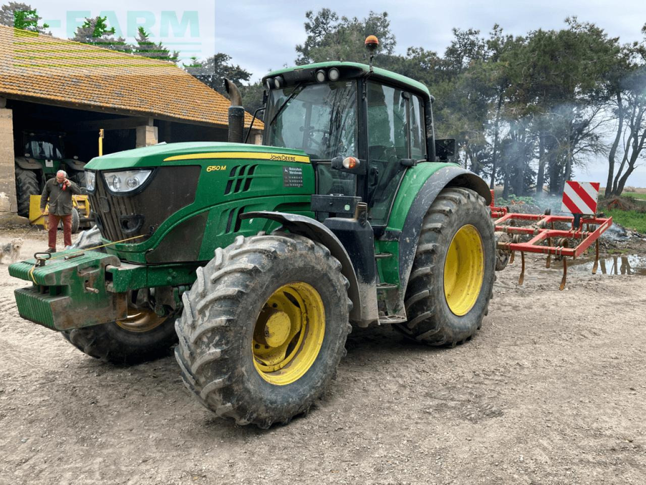 John Deere 6150 m - Τρακτέρ: φωτογραφία 1 John Deere 6150 m - Τρακτέρ: φωτογραφία 1