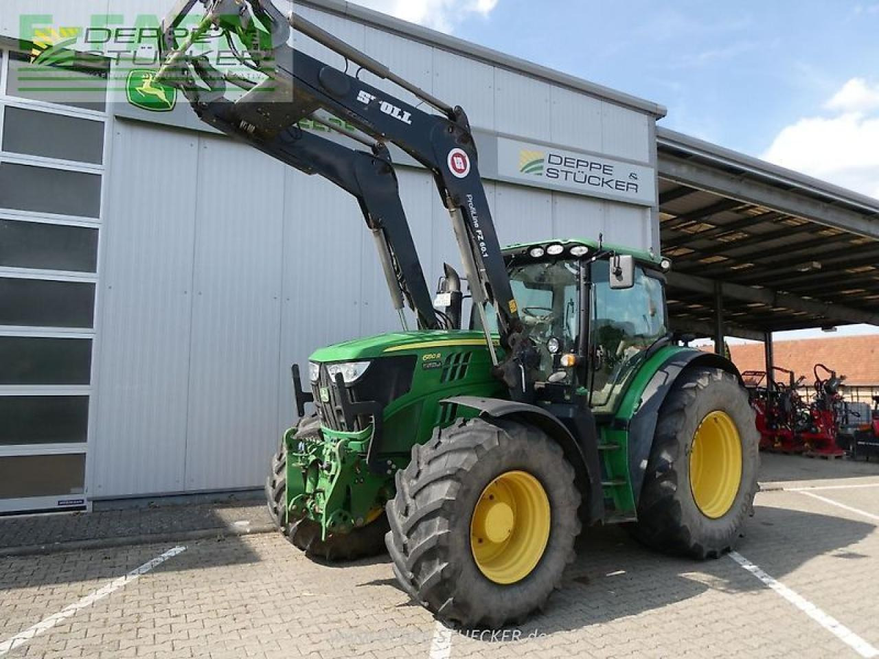 John Deere 6150r - Τρακτέρ: φωτογραφία 1 John Deere 6150r - Τρακτέρ: φωτογραφία 1