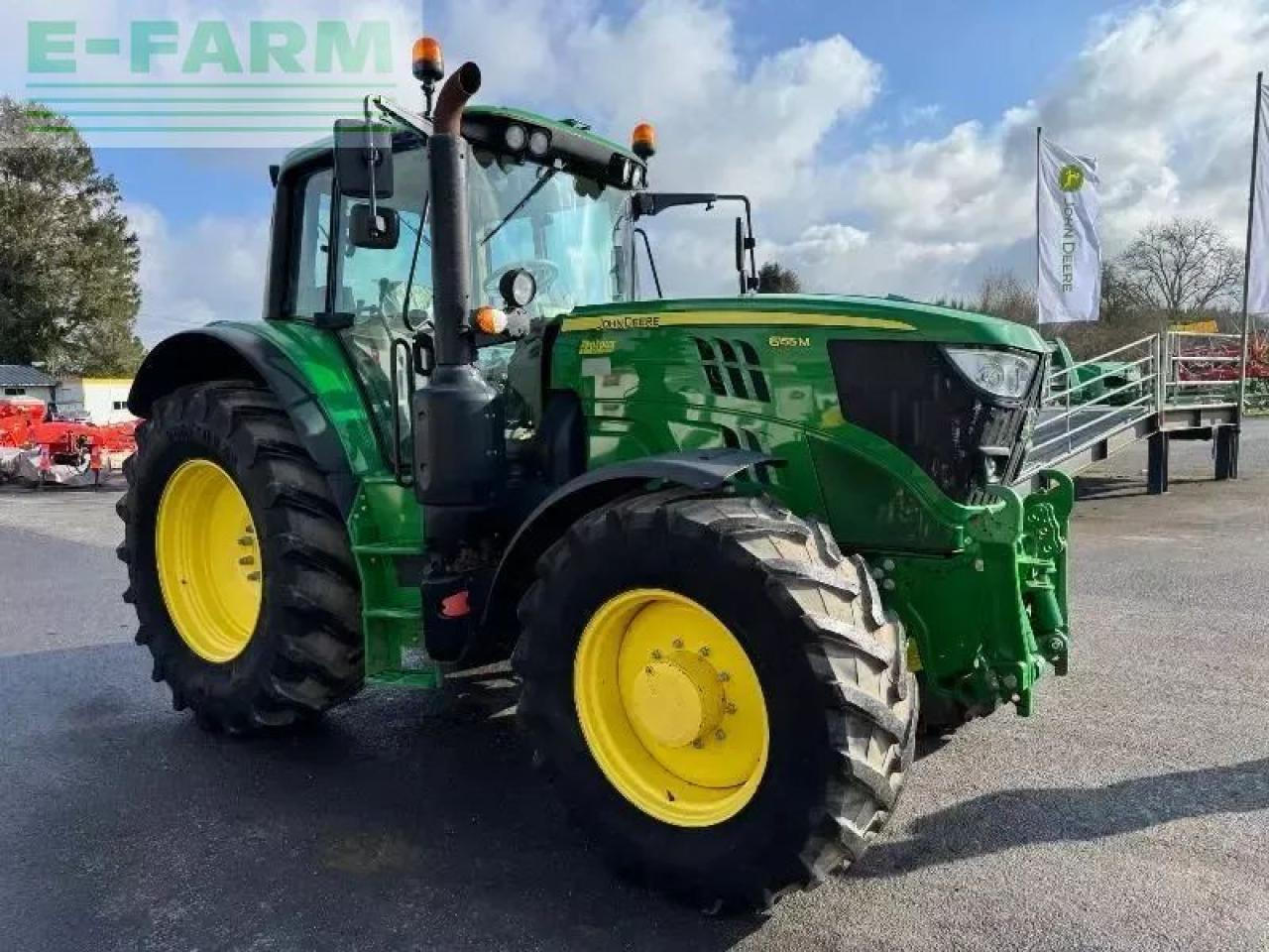 John Deere 6155m - Τρακτέρ: φωτογραφία 5 John Deere 6155m - Τρακτέρ: φωτογραφία 5