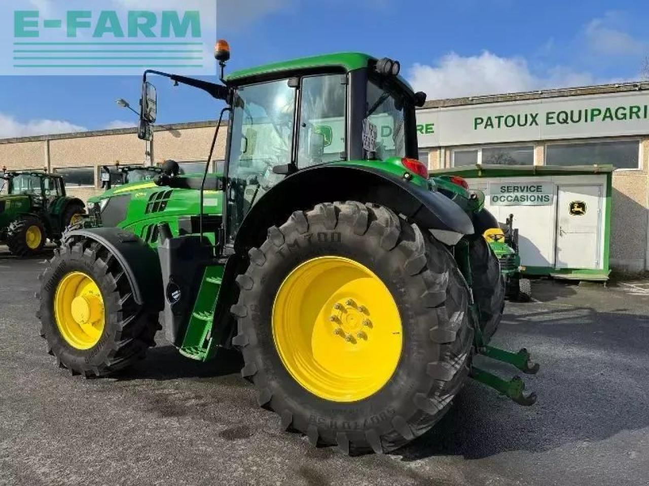 John Deere 6155m - Τρακτέρ: φωτογραφία 2 John Deere 6155m - Τρακτέρ: φωτογραφία 2
