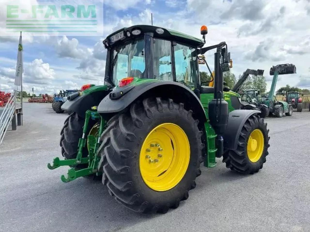 John Deere 6155m - Τρακτέρ: φωτογραφία 4 John Deere 6155m - Τρακτέρ: φωτογραφία 4