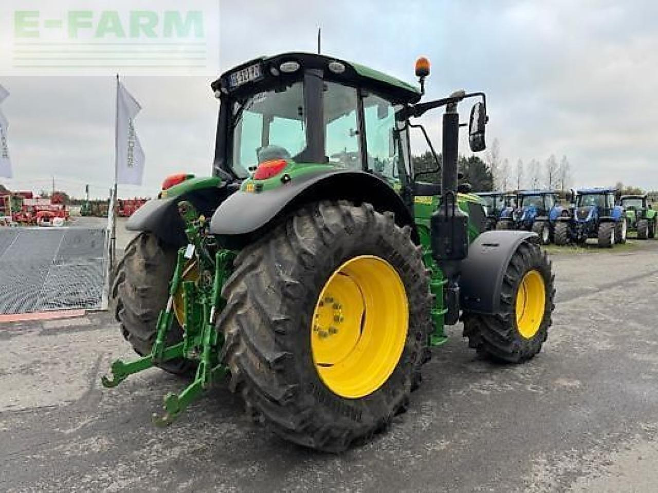 John Deere 6155m - Τρακτέρ: φωτογραφία 4 John Deere 6155m - Τρακτέρ: φωτογραφία 4
