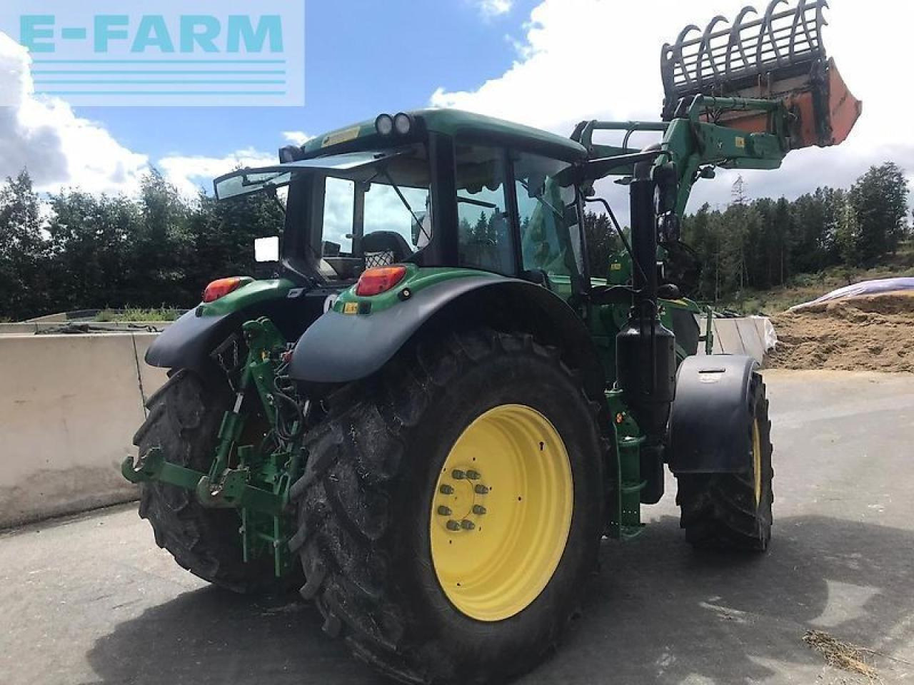 John Deere 6155m - Τρακτέρ: φωτογραφία 4 John Deere 6155m - Τρακτέρ: φωτογραφία 4