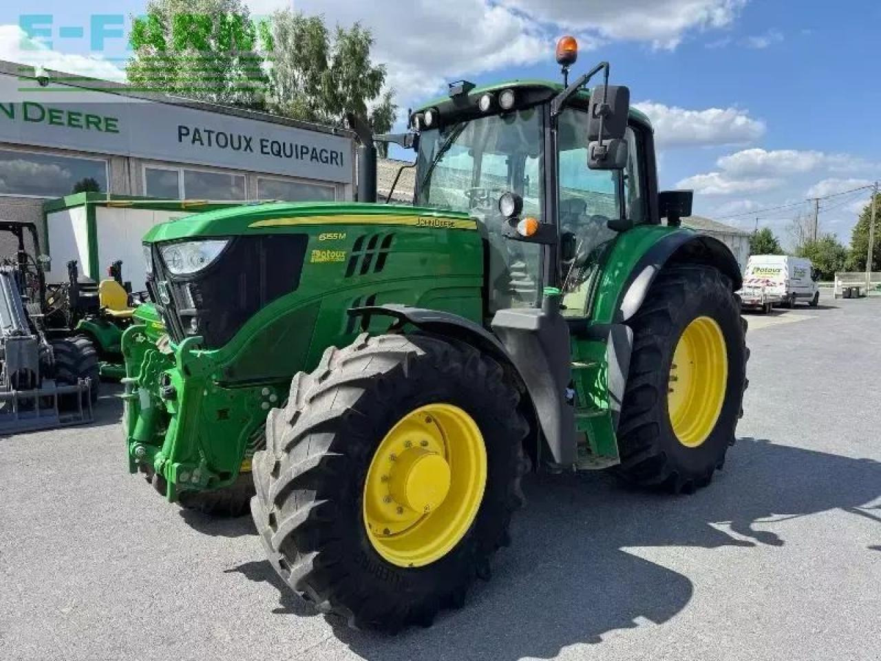 John Deere 6155m - Τρακτέρ: φωτογραφία 1 John Deere 6155m - Τρακτέρ: φωτογραφία 1