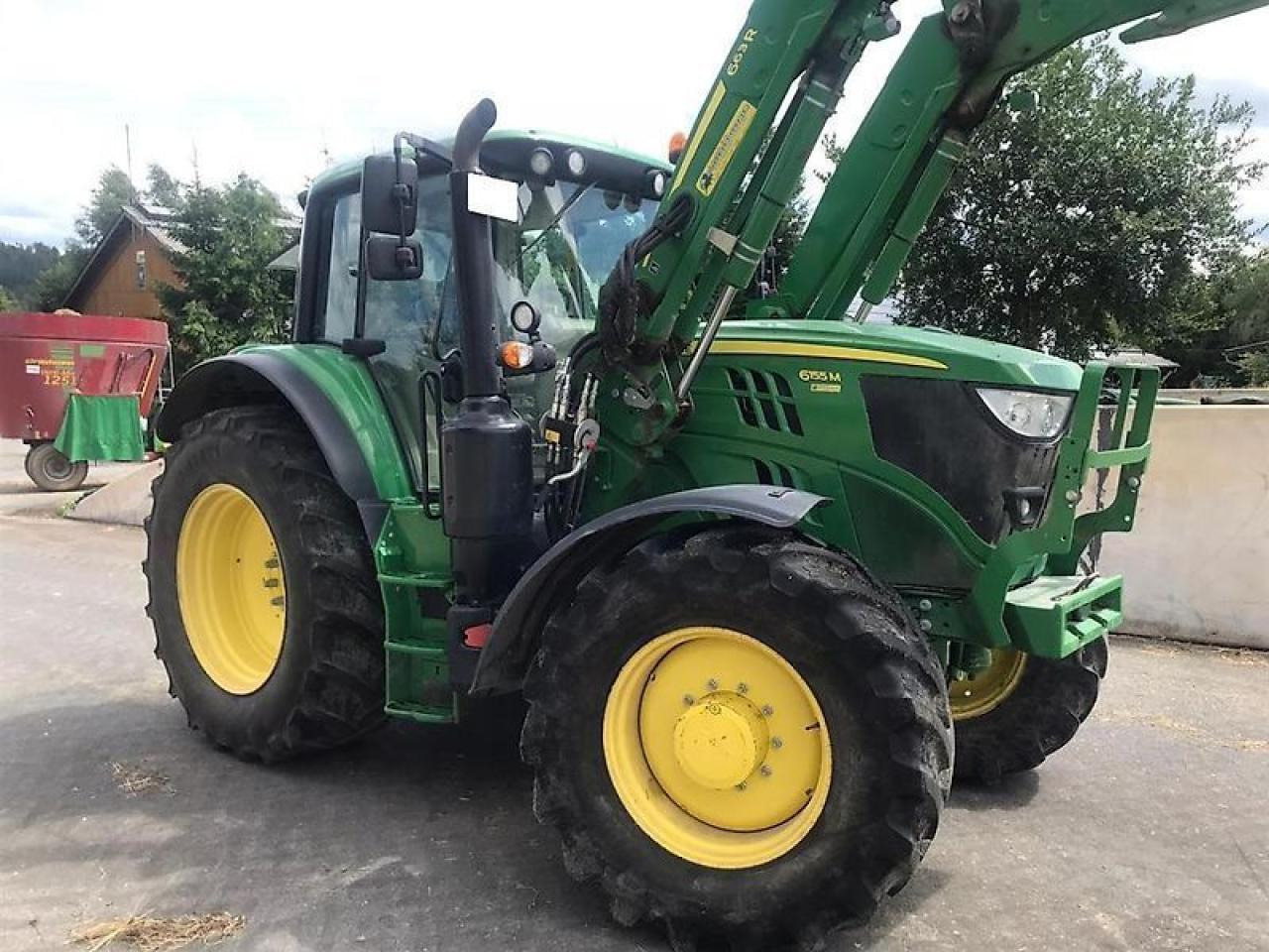 John Deere 6155m - Τρακτέρ: φωτογραφία 5 John Deere 6155m - Τρακτέρ: φωτογραφία 5