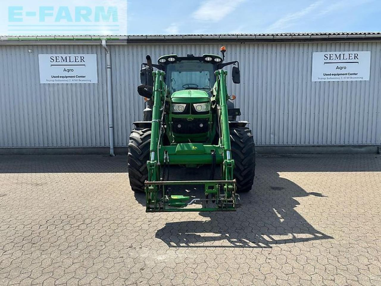 John Deere 6155m - Τρακτέρ: φωτογραφία 2 John Deere 6155m - Τρακτέρ: φωτογραφία 2