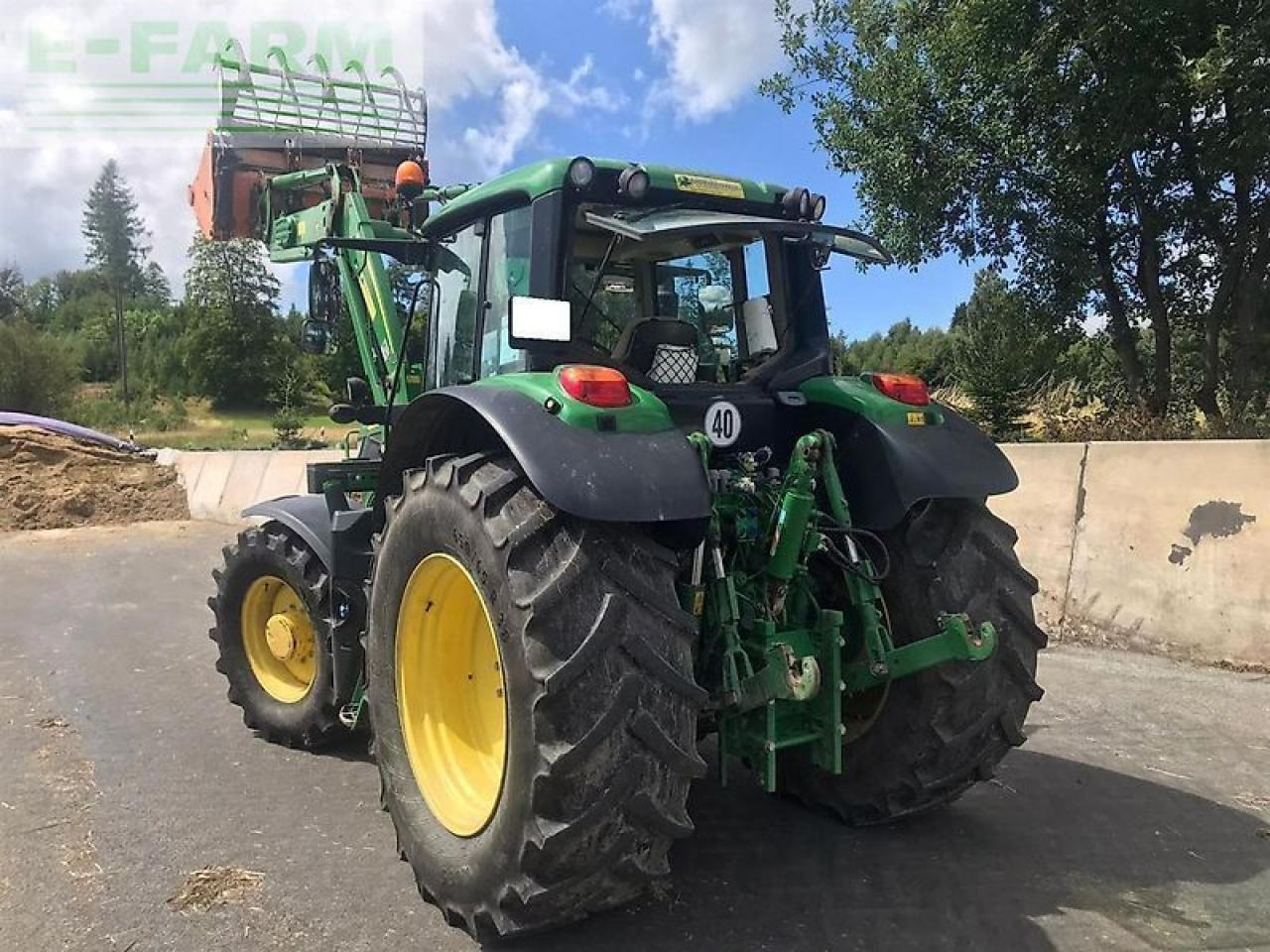John Deere 6155m - Τρακτέρ: φωτογραφία 2 John Deere 6155m - Τρακτέρ: φωτογραφία 2