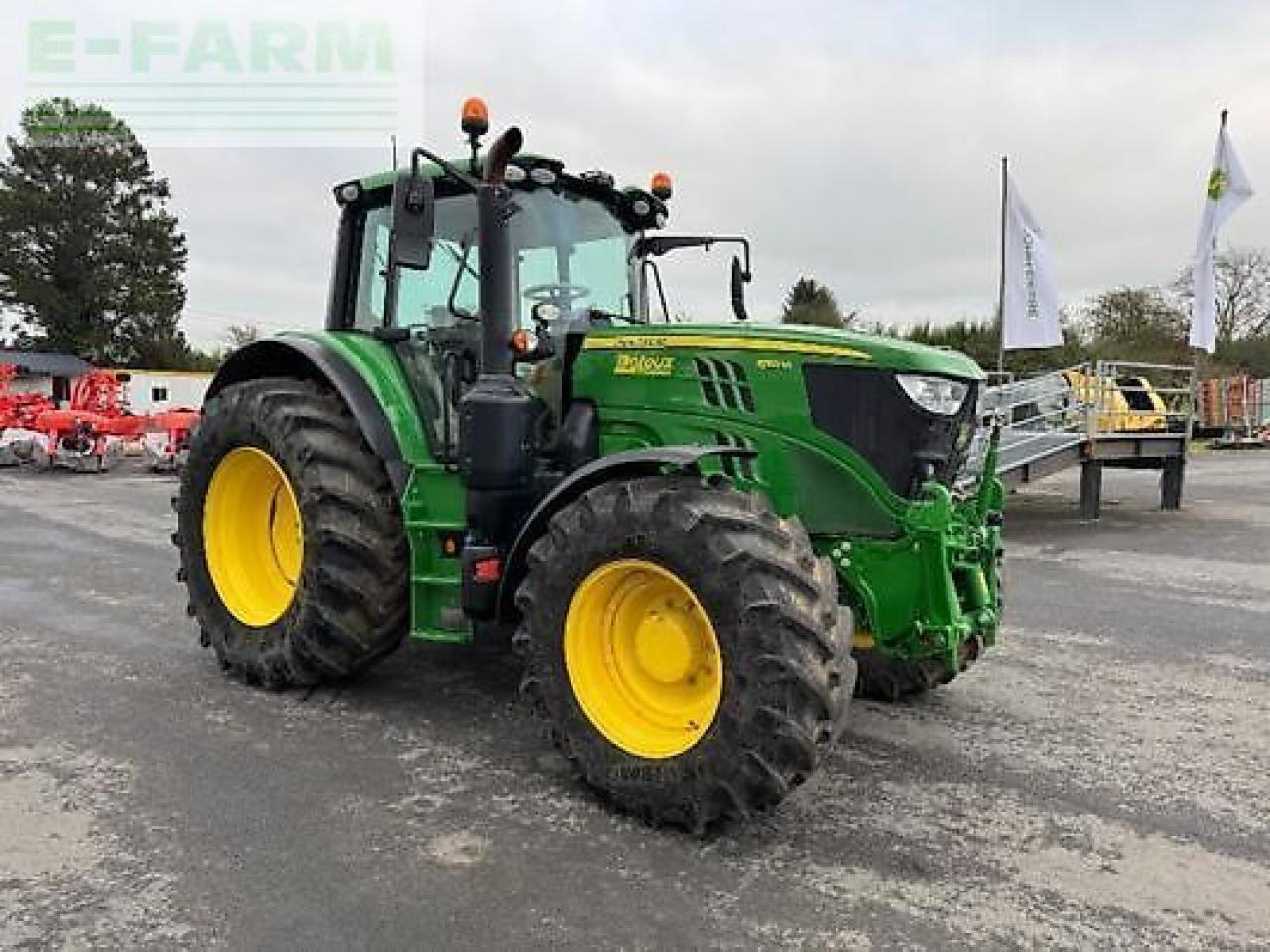 John Deere 6155m - Τρακτέρ: φωτογραφία 3 John Deere 6155m - Τρακτέρ: φωτογραφία 3