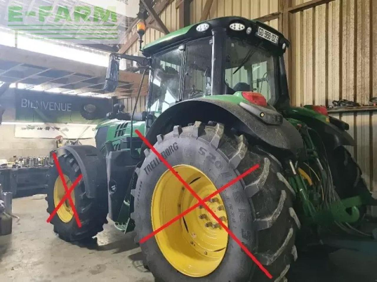 John Deere 6155m - Τρακτέρ: φωτογραφία 4 John Deere 6155m - Τρακτέρ: φωτογραφία 4