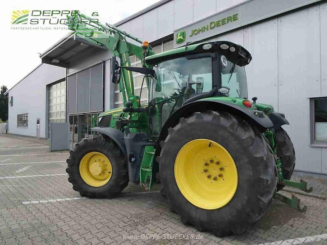 John Deere 6155r + 663r - Τρακτέρ: φωτογραφία 3 John Deere 6155r + 663r - Τρακτέρ: φωτογραφία 3