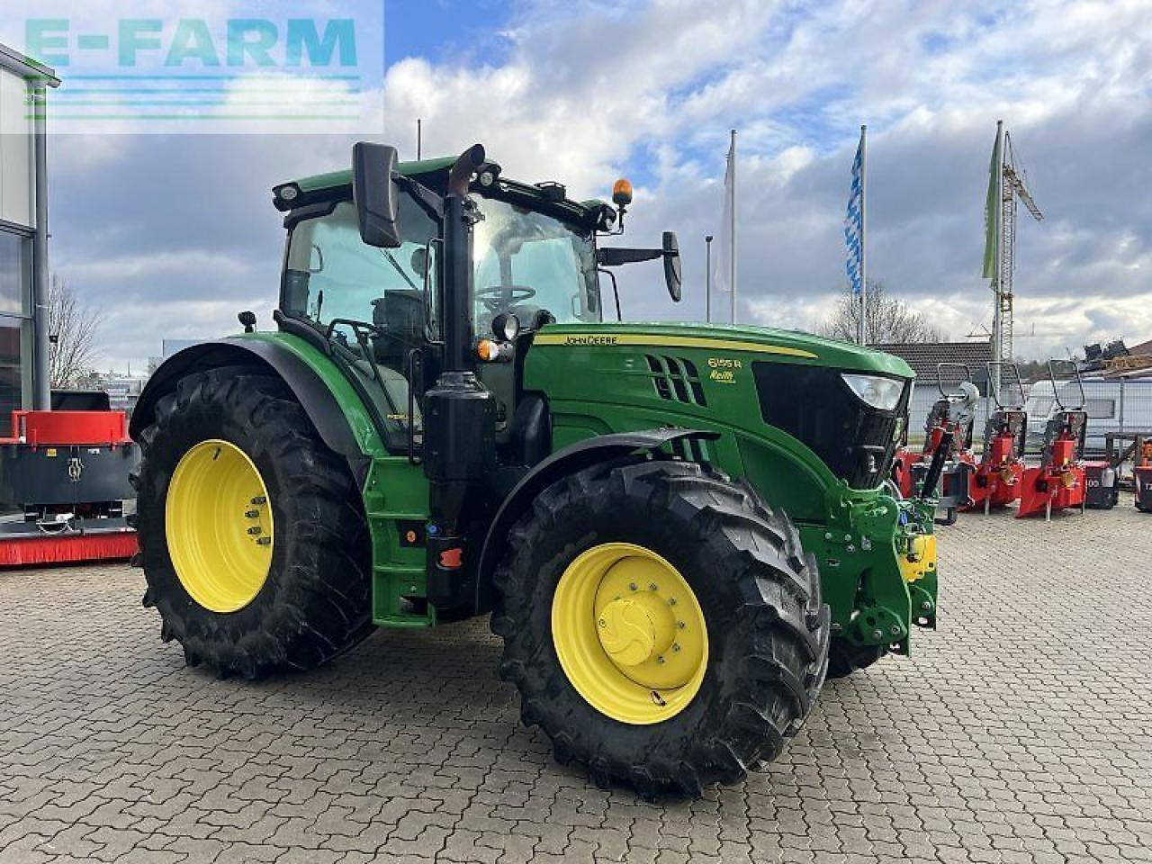 John Deere 6155r - Τρακτέρ: φωτογραφία 4 John Deere 6155r - Τρακτέρ: φωτογραφία 4