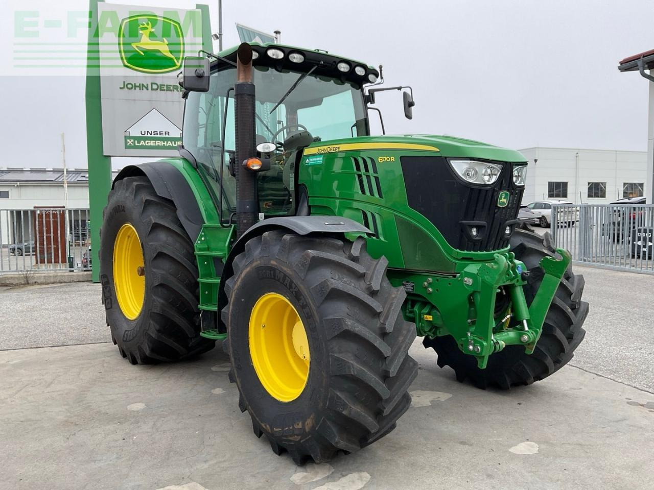 John Deere 6170R - Τρακτέρ: φωτογραφία 4 John Deere 6170R - Τρακτέρ: φωτογραφία 4