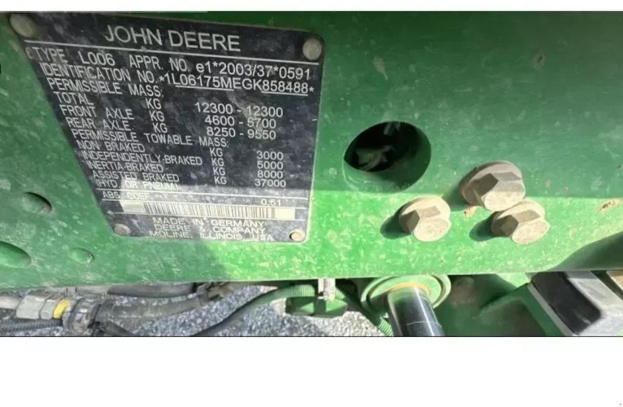 Τρακτέρ John Deere 6175m: φωτογραφία 9 Τρακτέρ John Deere 6175m: φωτογραφία 9