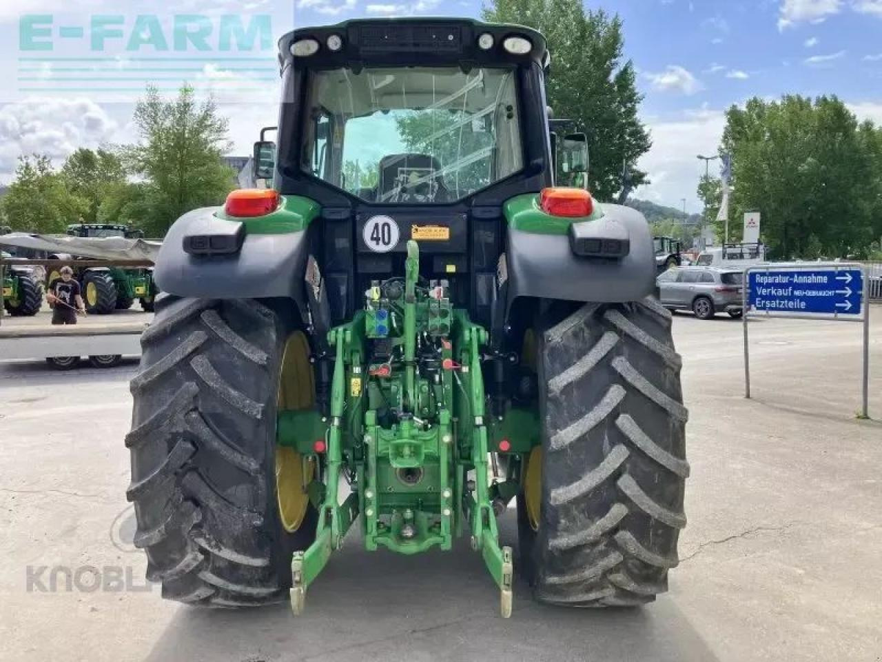 John Deere 6195m - Τρακτέρ: φωτογραφία 4 John Deere 6195m - Τρακτέρ: φωτογραφία 4