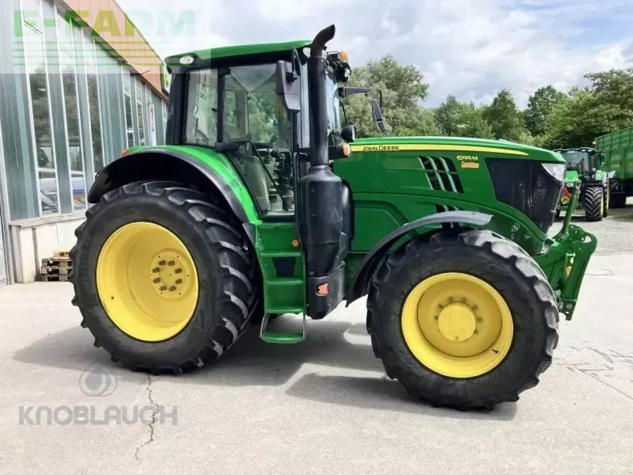 John Deere 6195m - Τρακτέρ: φωτογραφία 3 John Deere 6195m - Τρακτέρ: φωτογραφία 3