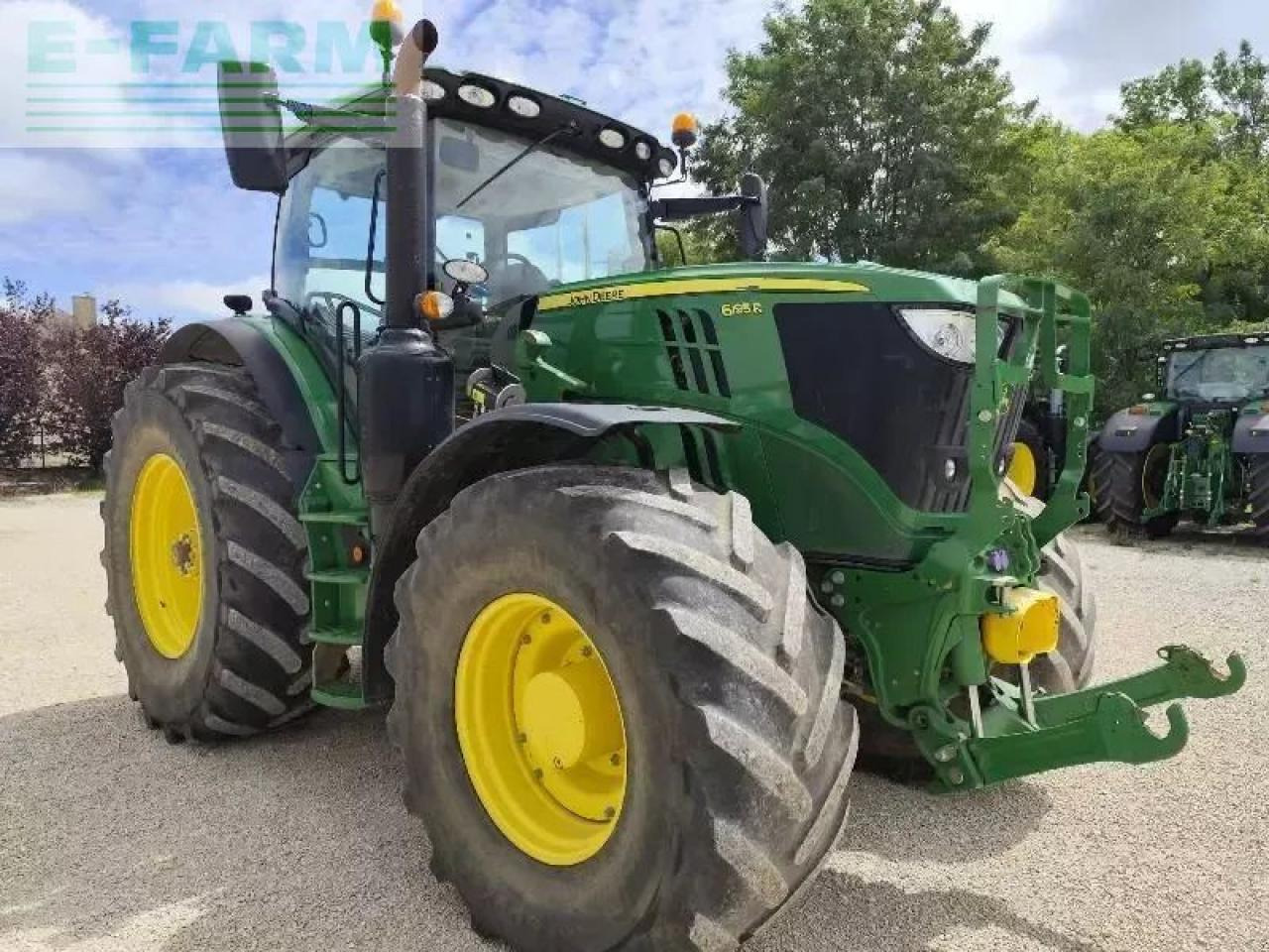 John Deere 6195r - Τρακτέρ: φωτογραφία 1 John Deere 6195r - Τρακτέρ: φωτογραφία 1