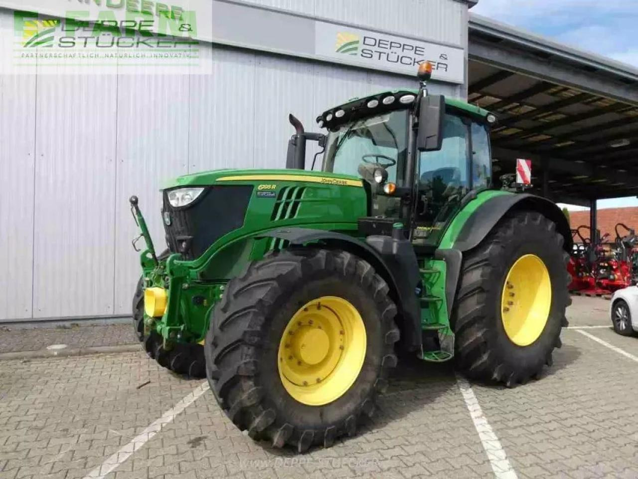 John Deere 6195r - Τρακτέρ: φωτογραφία 1 John Deere 6195r - Τρακτέρ: φωτογραφία 1