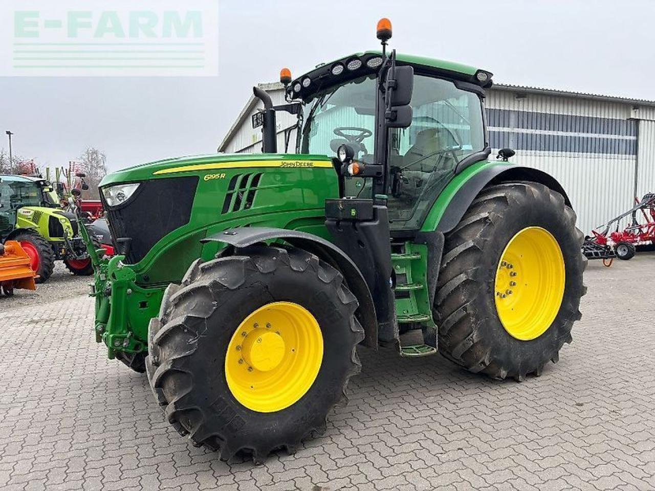 John Deere 6195r - Τρακτέρ: φωτογραφία 3 John Deere 6195r - Τρακτέρ: φωτογραφία 3