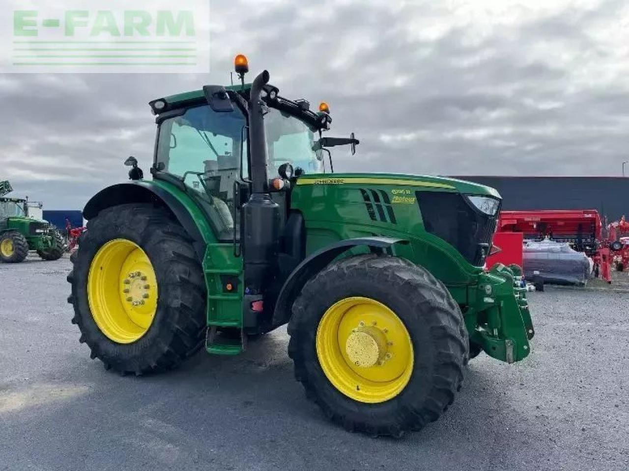 John Deere 6195r - Τρακτέρ: φωτογραφία 4 John Deere 6195r - Τρακτέρ: φωτογραφία 4