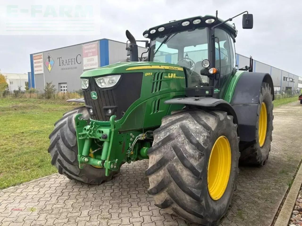John Deere 6195r - Τρακτέρ: φωτογραφία 4 John Deere 6195r - Τρακτέρ: φωτογραφία 4