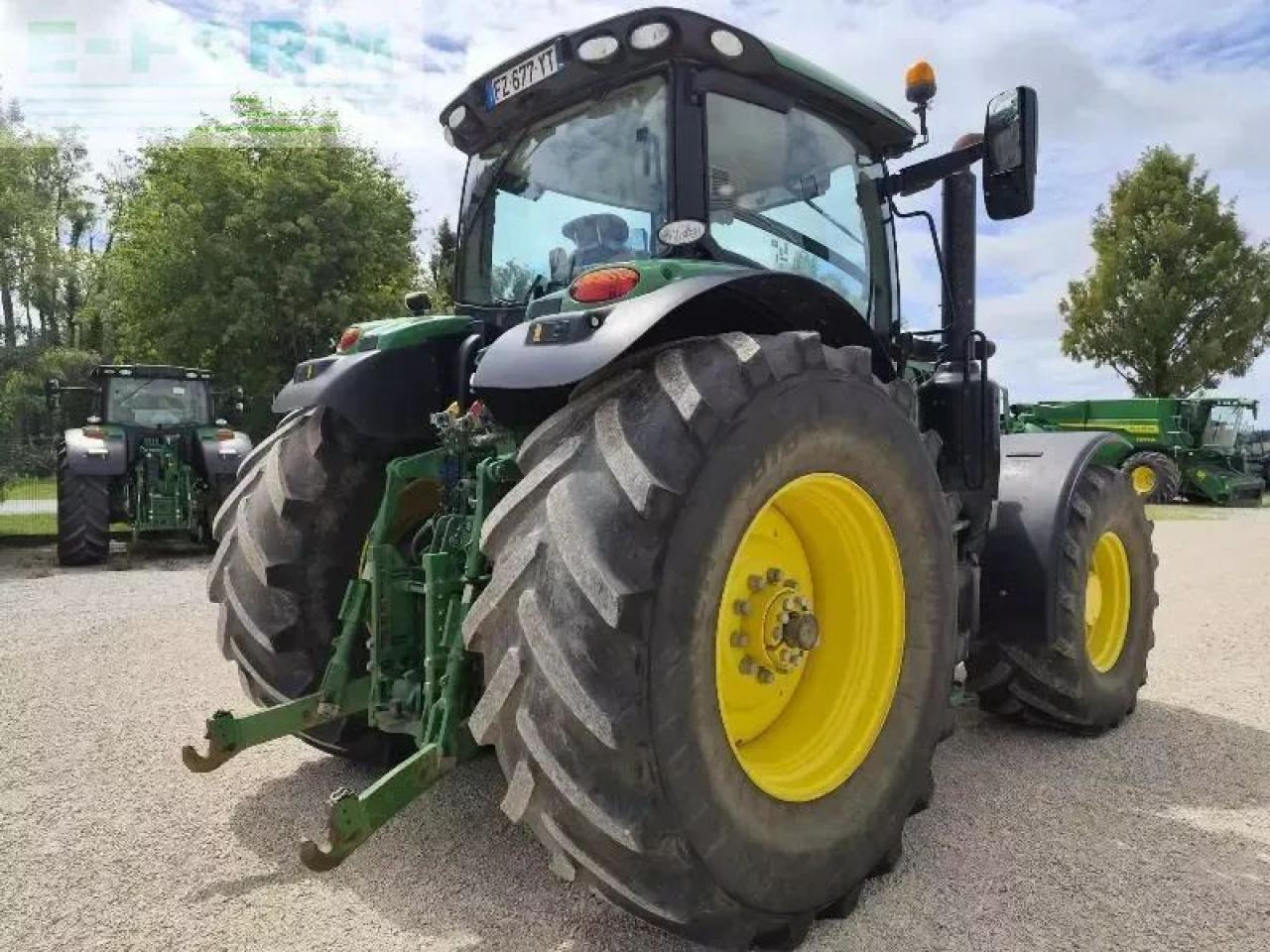 John Deere 6195r - Τρακτέρ: φωτογραφία 5 John Deere 6195r - Τρακτέρ: φωτογραφία 5