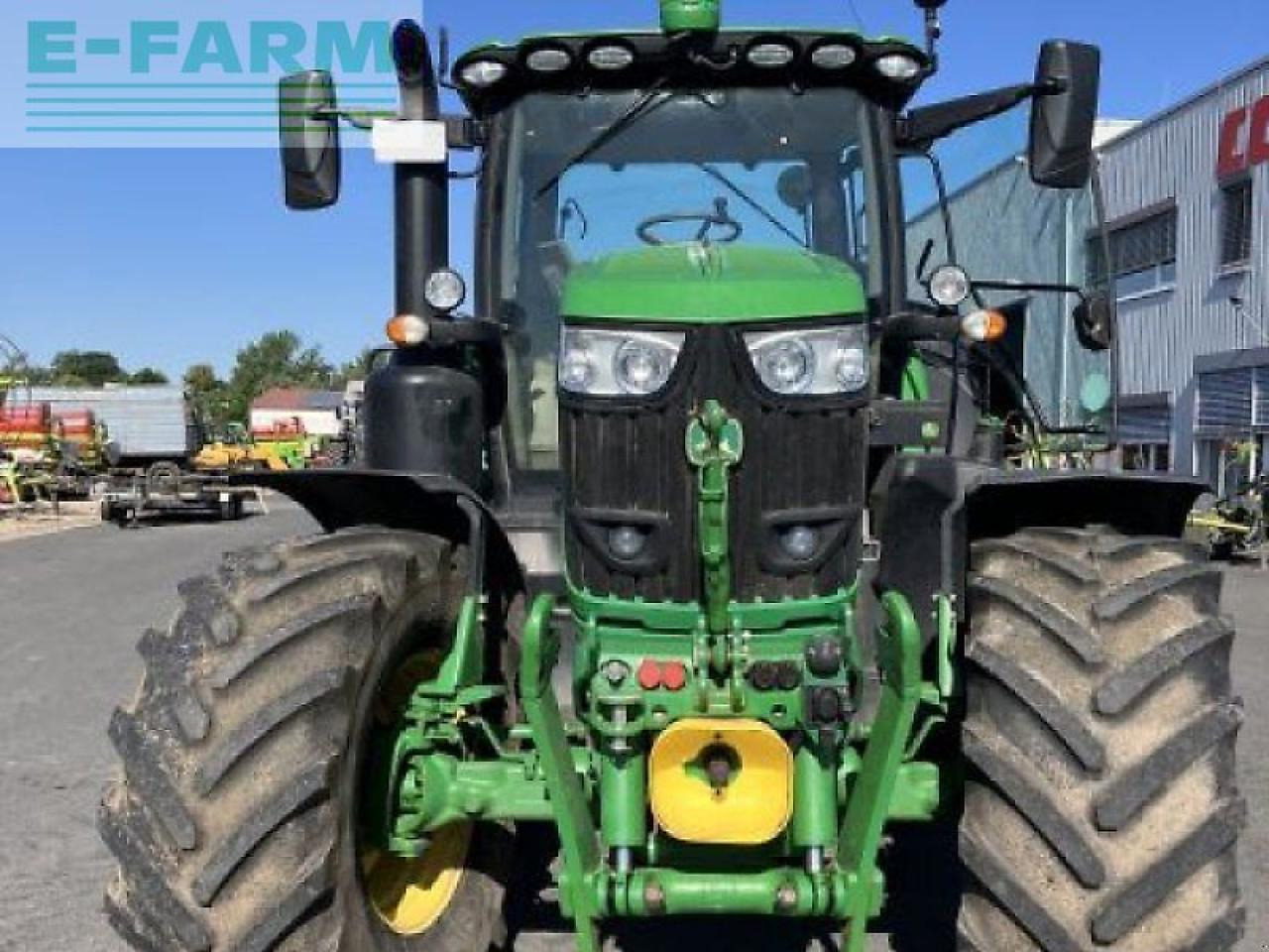 John Deere 6195r - Τρακτέρ: φωτογραφία 3 John Deere 6195r - Τρακτέρ: φωτογραφία 3