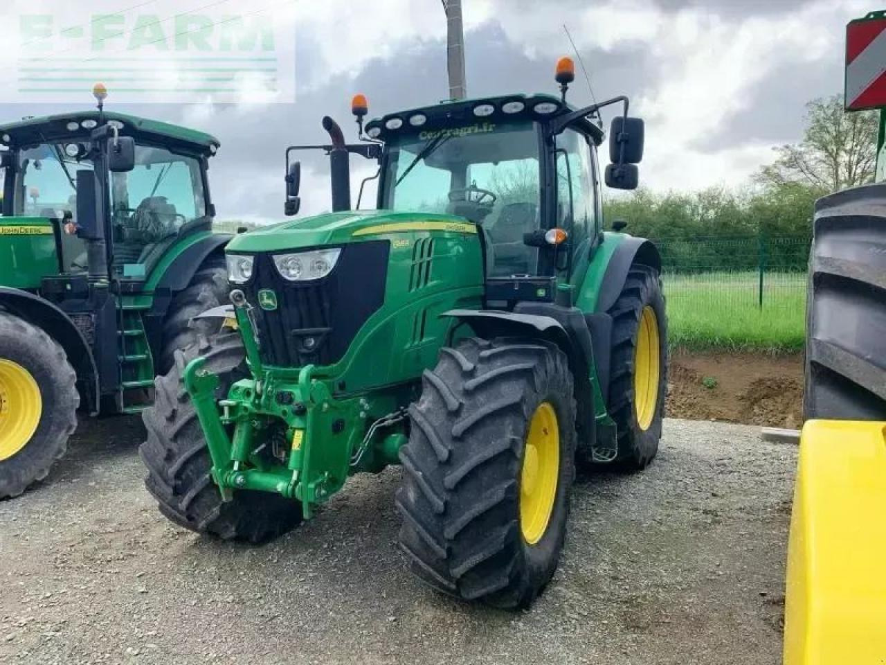 John Deere 6195r - Τρακτέρ: φωτογραφία 1 John Deere 6195r - Τρακτέρ: φωτογραφία 1