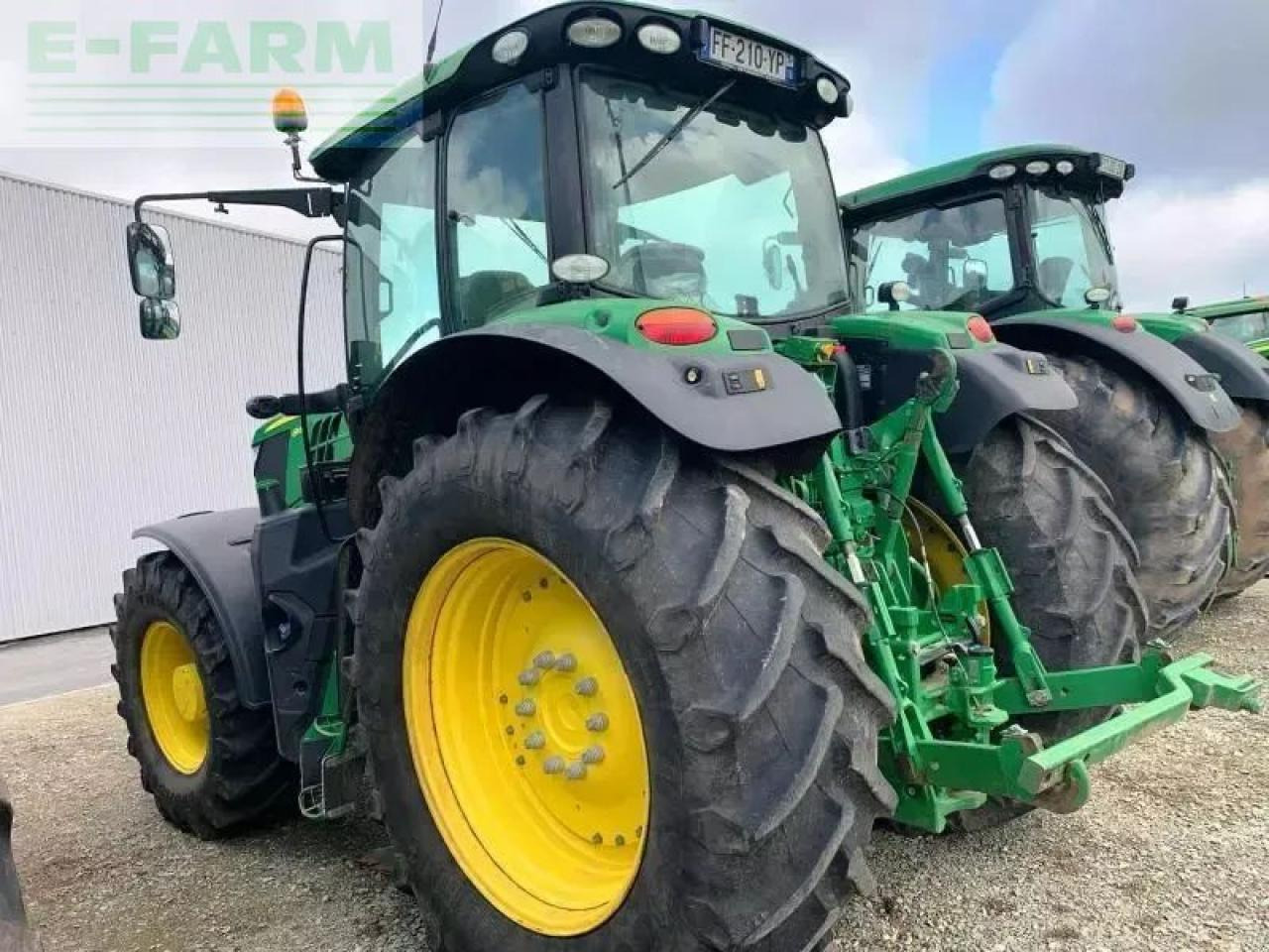 John Deere 6195r - Τρακτέρ: φωτογραφία 3 John Deere 6195r - Τρακτέρ: φωτογραφία 3