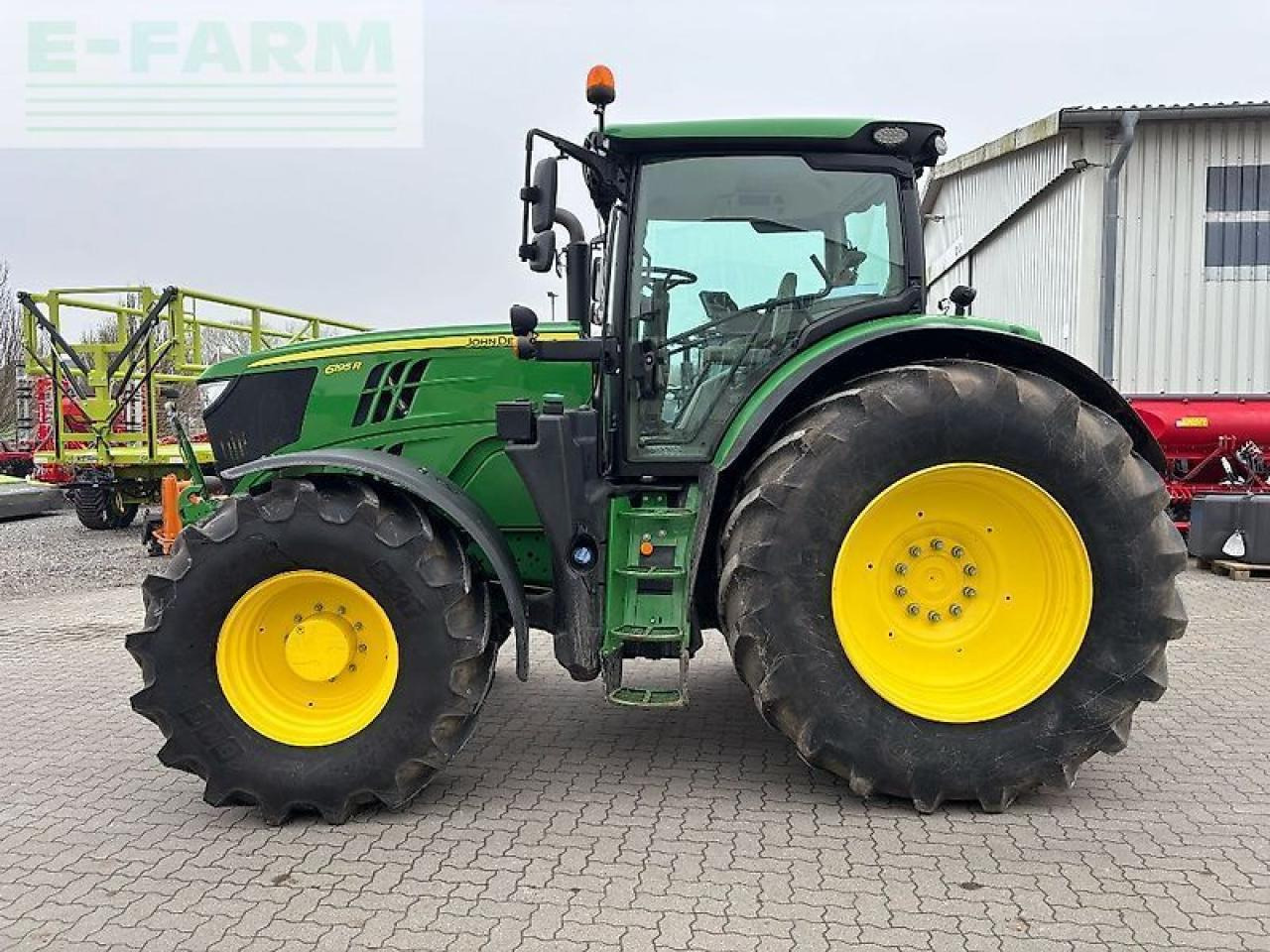 John Deere 6195r - Τρακτέρ: φωτογραφία 4 John Deere 6195r - Τρακτέρ: φωτογραφία 4