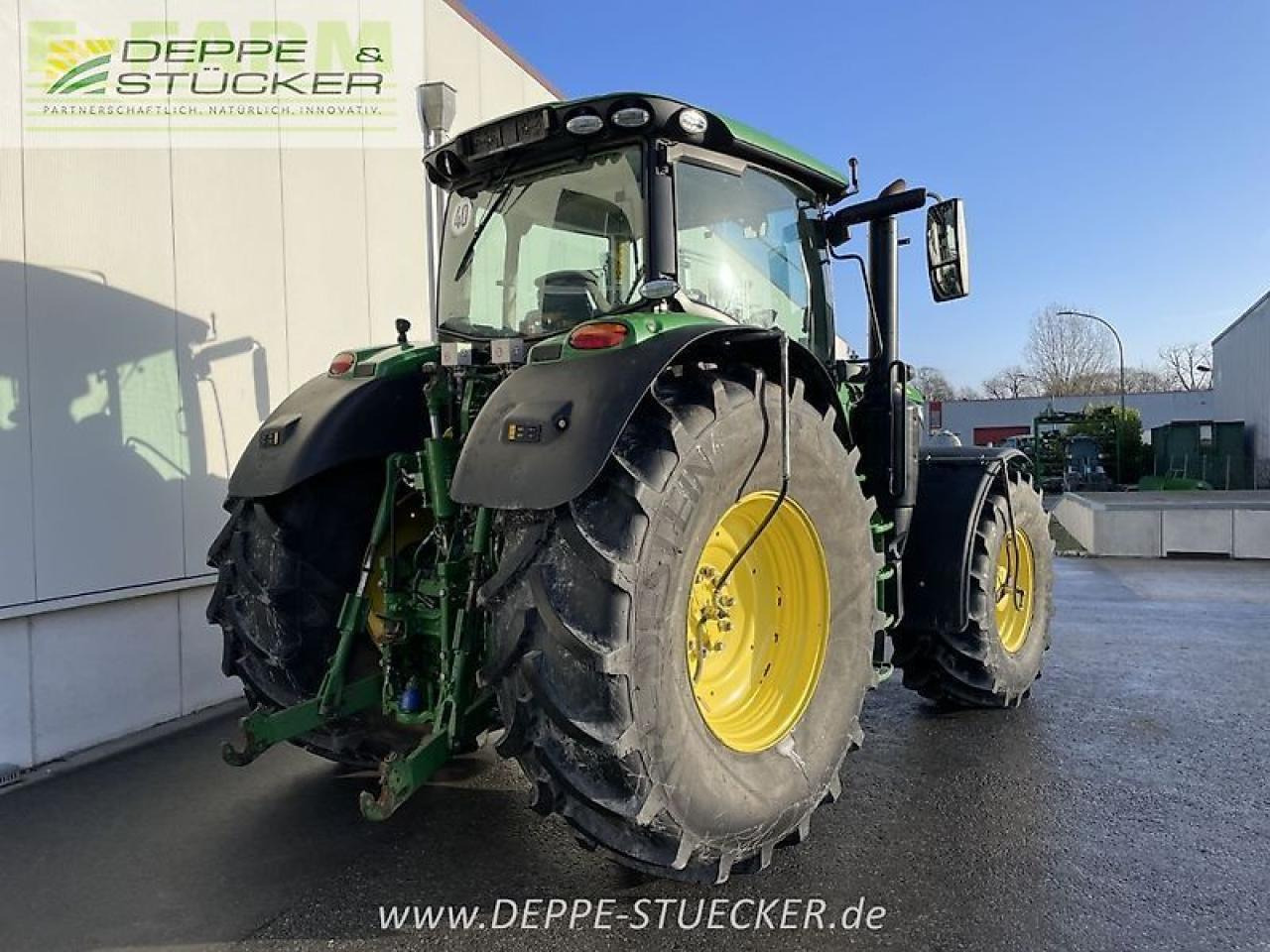 John Deere 6195r - Τρακτέρ: φωτογραφία 2 John Deere 6195r - Τρακτέρ: φωτογραφία 2