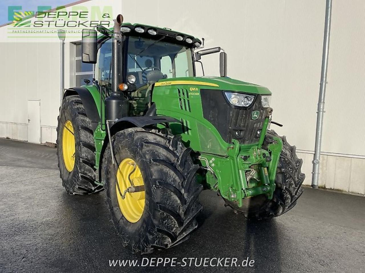 John Deere 6195r - Τρακτέρ: φωτογραφία 4 John Deere 6195r - Τρακτέρ: φωτογραφία 4