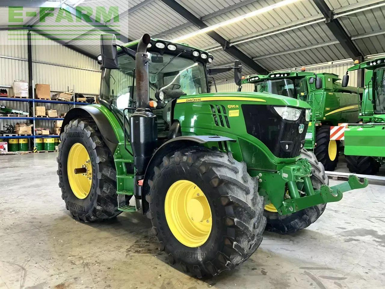 John Deere 6195r - Τρακτέρ: φωτογραφία 4 John Deere 6195r - Τρακτέρ: φωτογραφία 4
