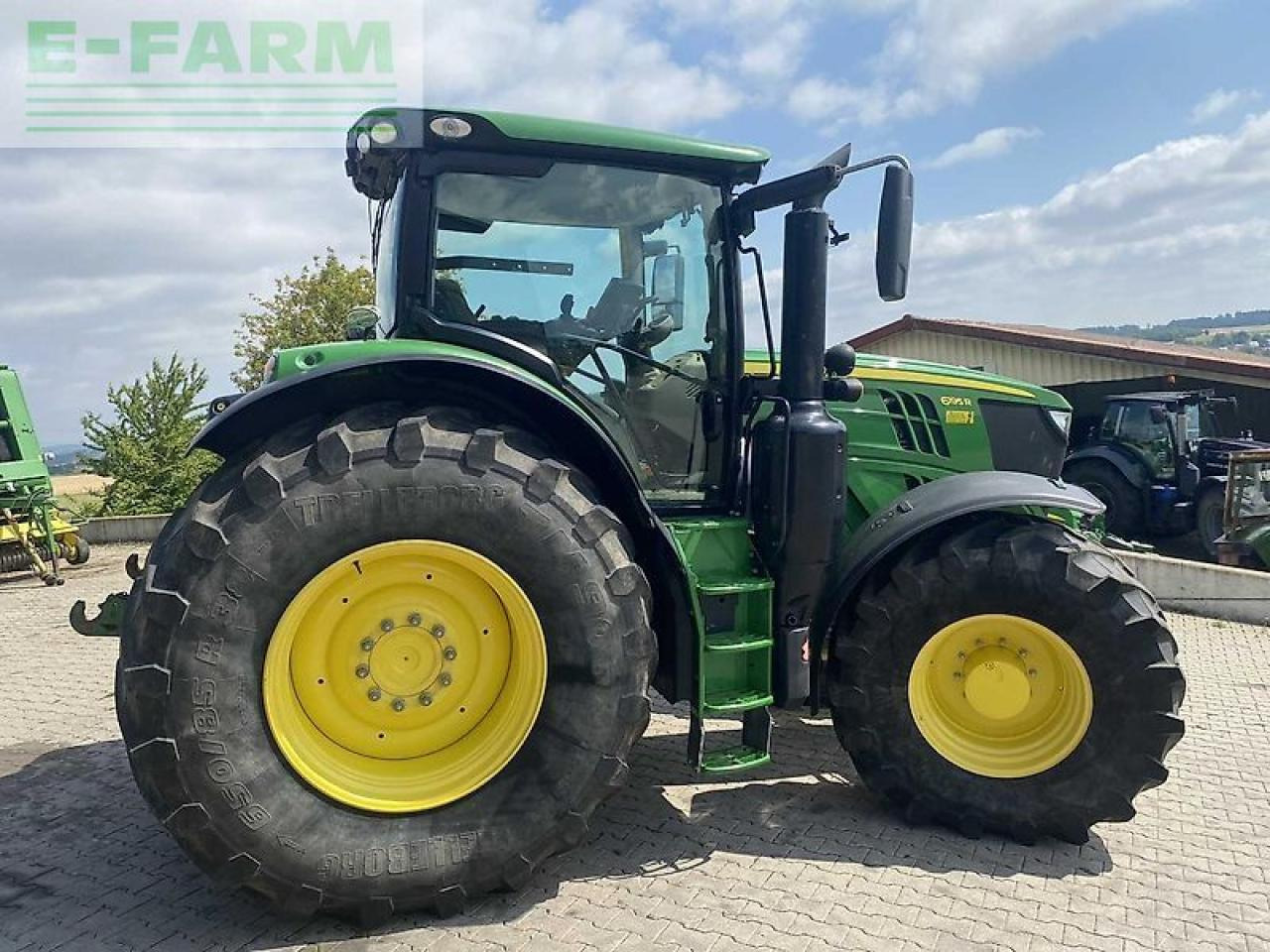 John Deere 6195r - Τρακτέρ: φωτογραφία 4 John Deere 6195r - Τρακτέρ: φωτογραφία 4