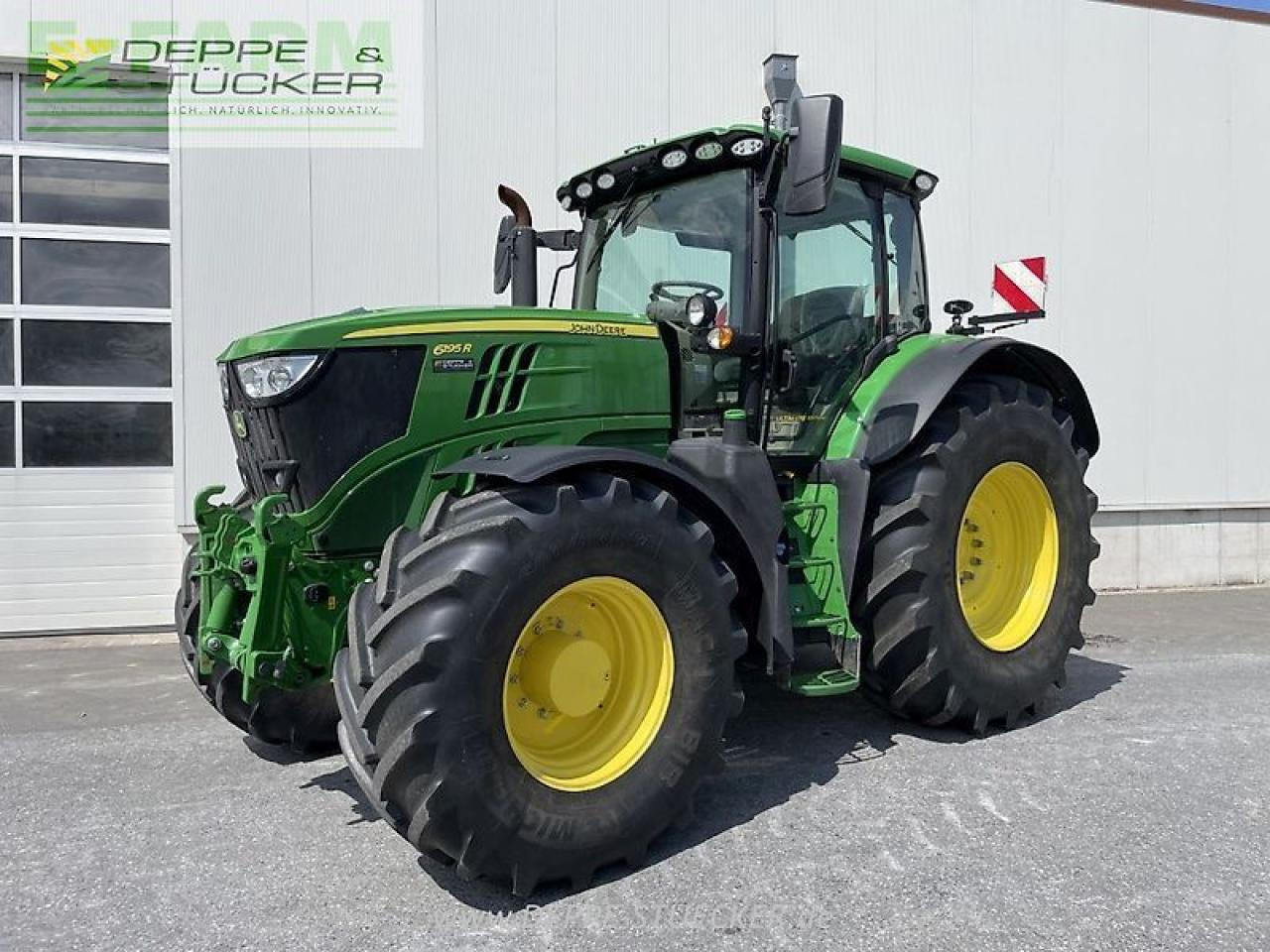 John Deere 6195r - Τρακτέρ: φωτογραφία 1 John Deere 6195r - Τρακτέρ: φωτογραφία 1