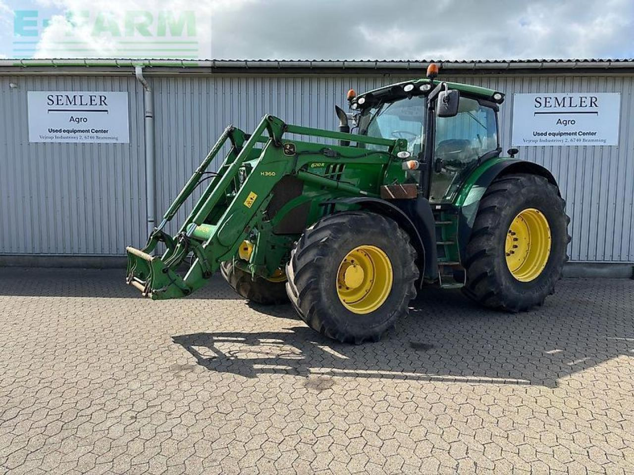 John Deere 6210r - Τρακτέρ: φωτογραφία 1 John Deere 6210r - Τρακτέρ: φωτογραφία 1
