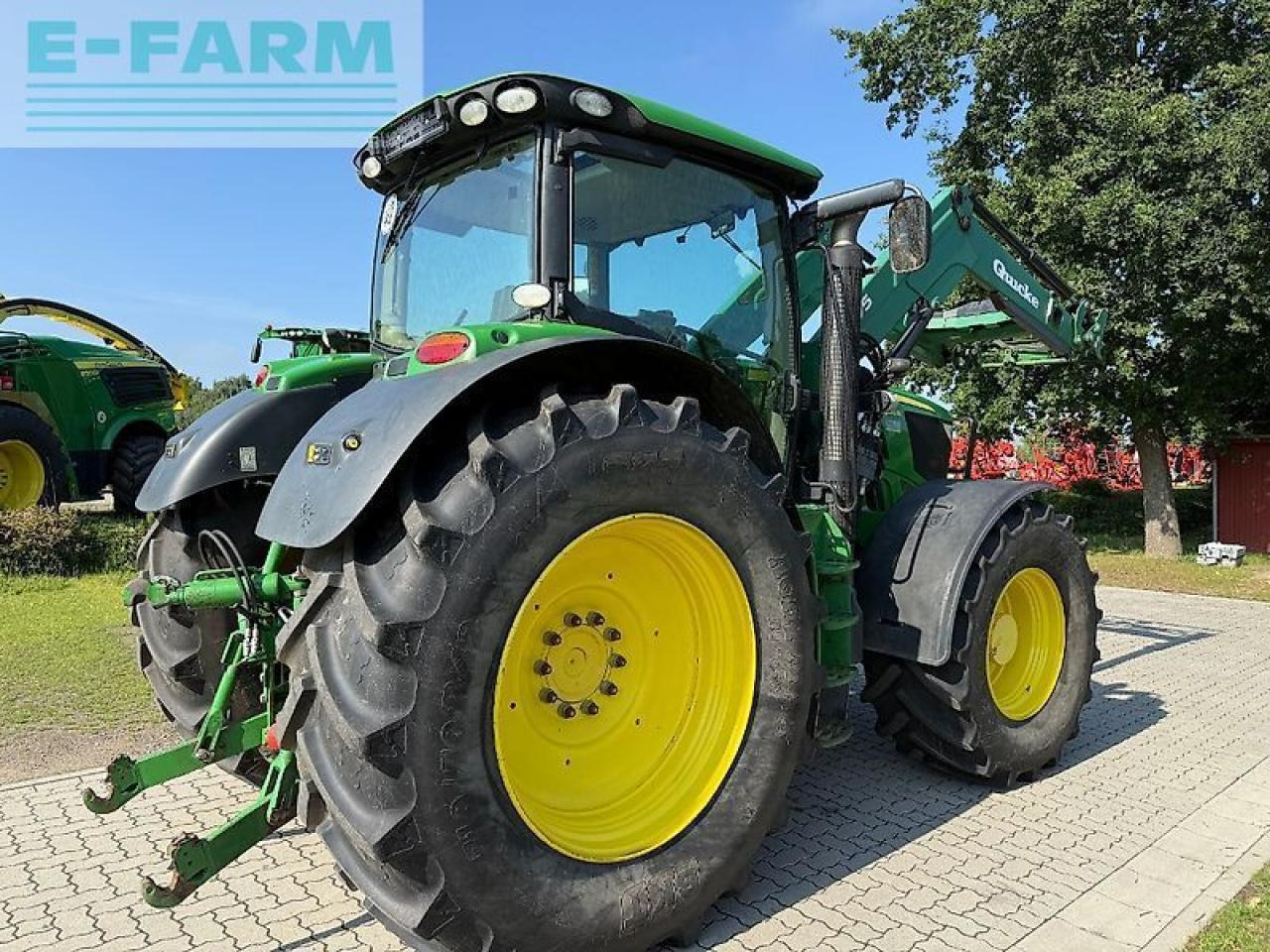 John Deere 6210r - Τρακτέρ: φωτογραφία 3 John Deere 6210r - Τρακτέρ: φωτογραφία 3