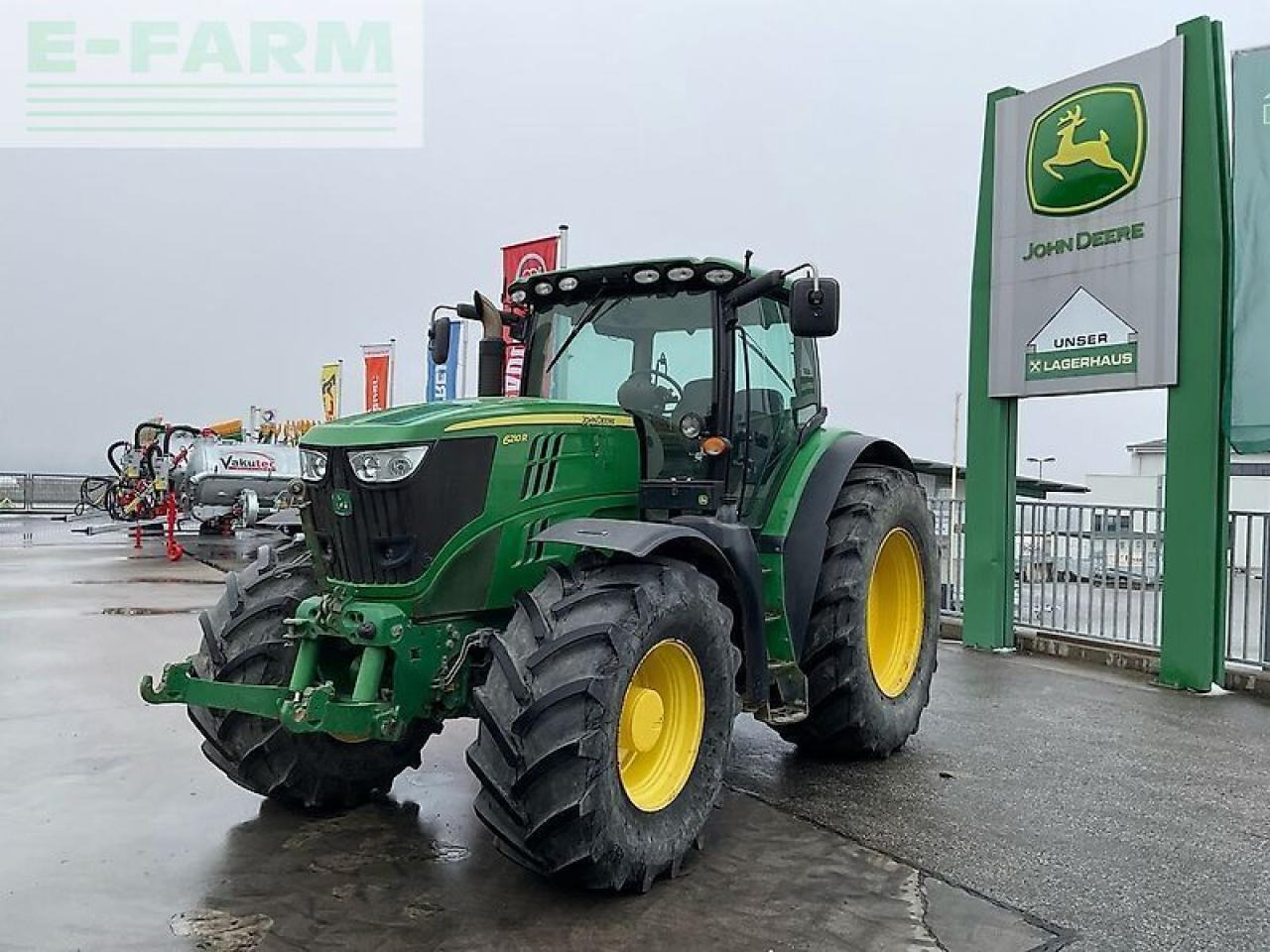 John Deere 6210r - Τρακτέρ: φωτογραφία 1 John Deere 6210r - Τρακτέρ: φωτογραφία 1