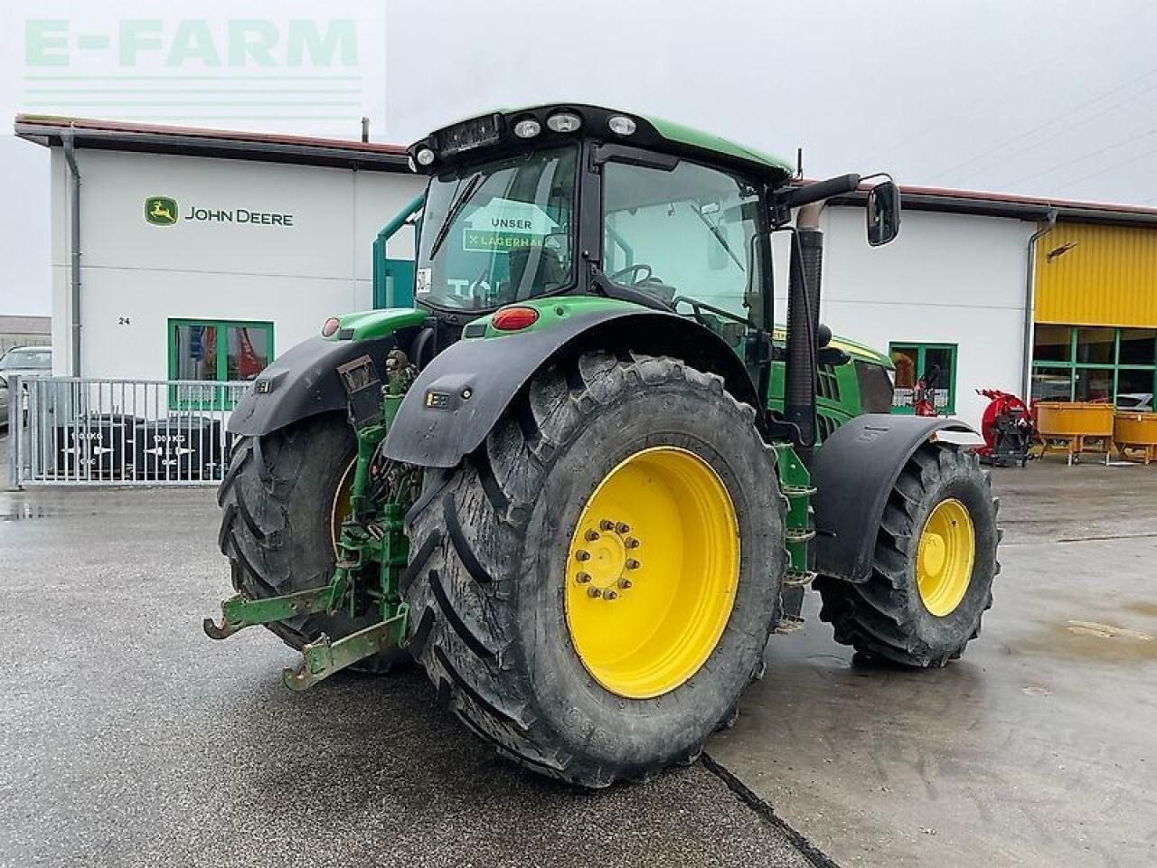 John Deere 6210r - Τρακτέρ: φωτογραφία 3 John Deere 6210r - Τρακτέρ: φωτογραφία 3