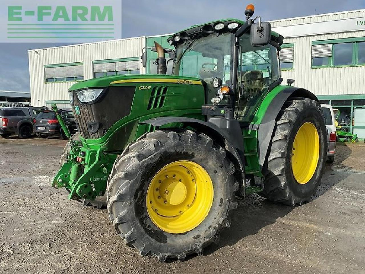 John Deere 6210r - Τρακτέρ: φωτογραφία 1 John Deere 6210r - Τρακτέρ: φωτογραφία 1
