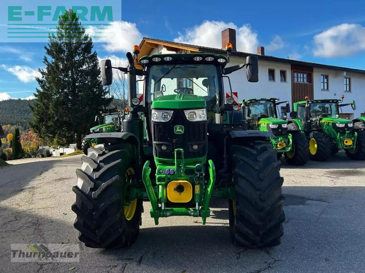 John Deere 6215r - Τρακτέρ: φωτογραφία 3 John Deere 6215r - Τρακτέρ: φωτογραφία 3