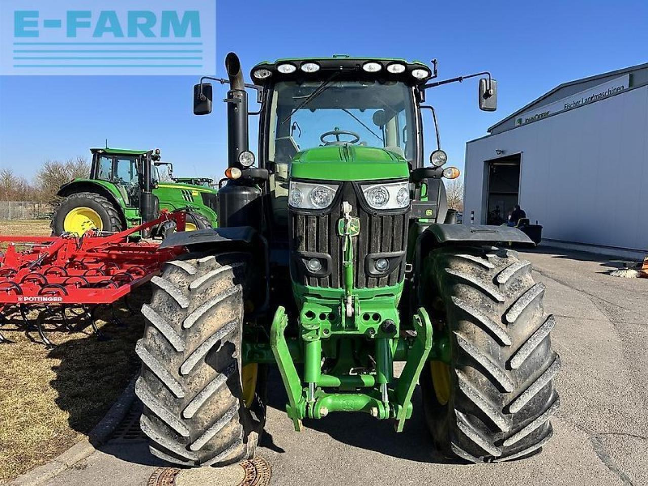 John Deere 6215r - Τρακτέρ: φωτογραφία 3 John Deere 6215r - Τρακτέρ: φωτογραφία 3