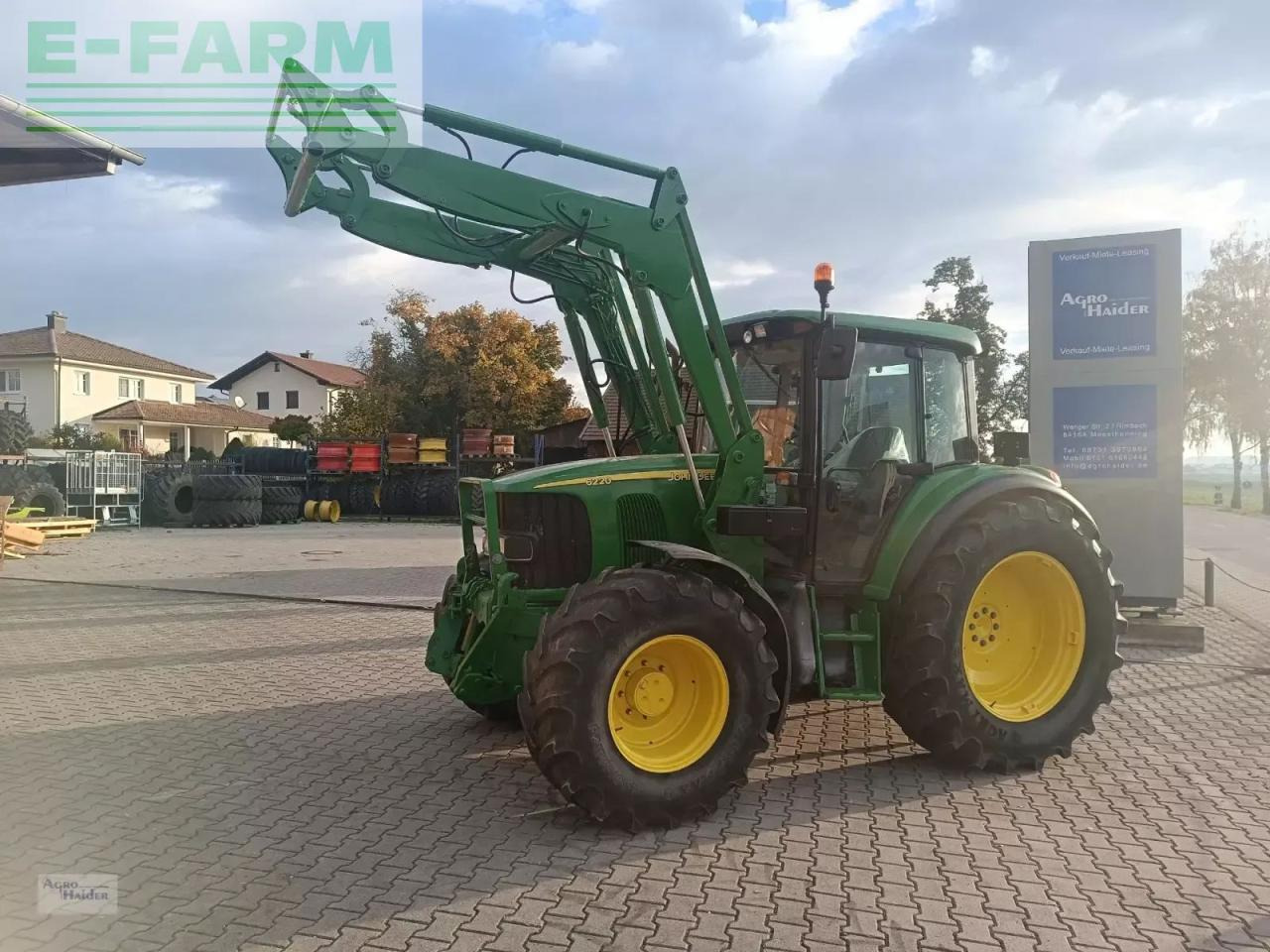 John Deere 6220se - Τρακτέρ: φωτογραφία 5 John Deere 6220se - Τρακτέρ: φωτογραφία 5