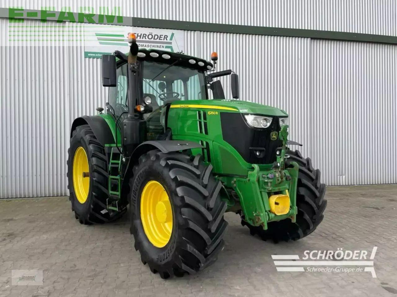 John Deere 6250 r - Τρακτέρ: φωτογραφία 1 John Deere 6250 r - Τρακτέρ: φωτογραφία 1