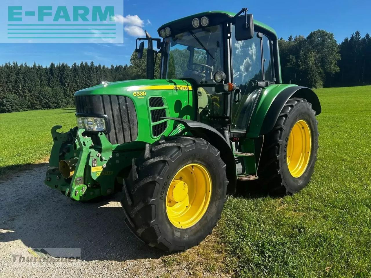 John Deere 6330 premium - Τρακτέρ: φωτογραφία 1 John Deere 6330 premium - Τρακτέρ: φωτογραφία 1
