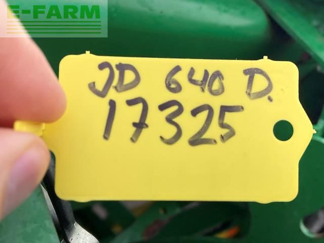 Εξαρτηματα - Ενσιρωτική μηχανή John Deere 640d: φωτογραφία 9