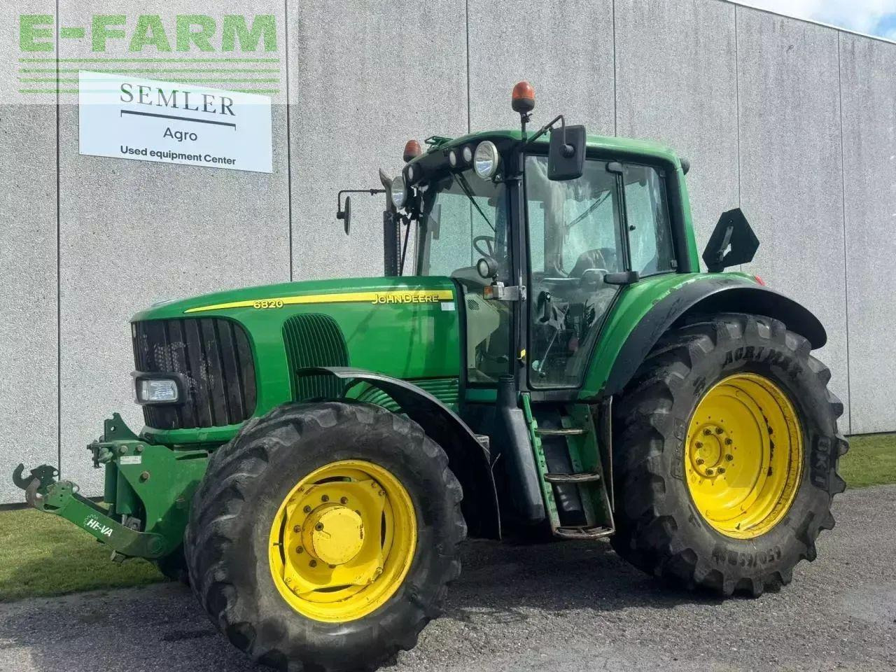 John Deere 6820 - Τρακτέρ: φωτογραφία 1 John Deere 6820 - Τρακτέρ: φωτογραφία 1